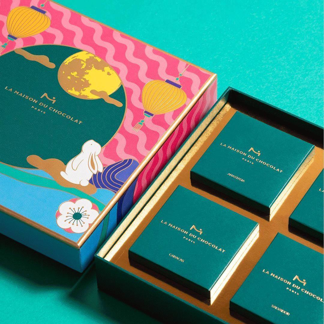 Packaging Design for Chocolate Brand La Masion Paris