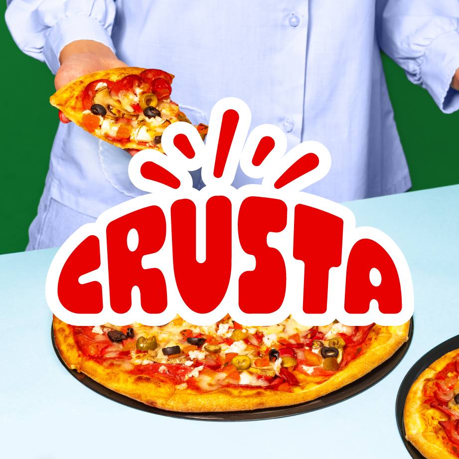 Crusta Food and Beverage Brand Identity Logo Basecreate Thumbnail