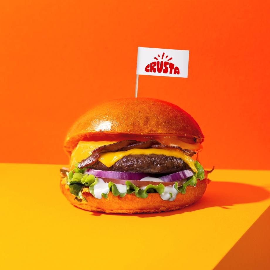 Crusta Fast Food Brand Design