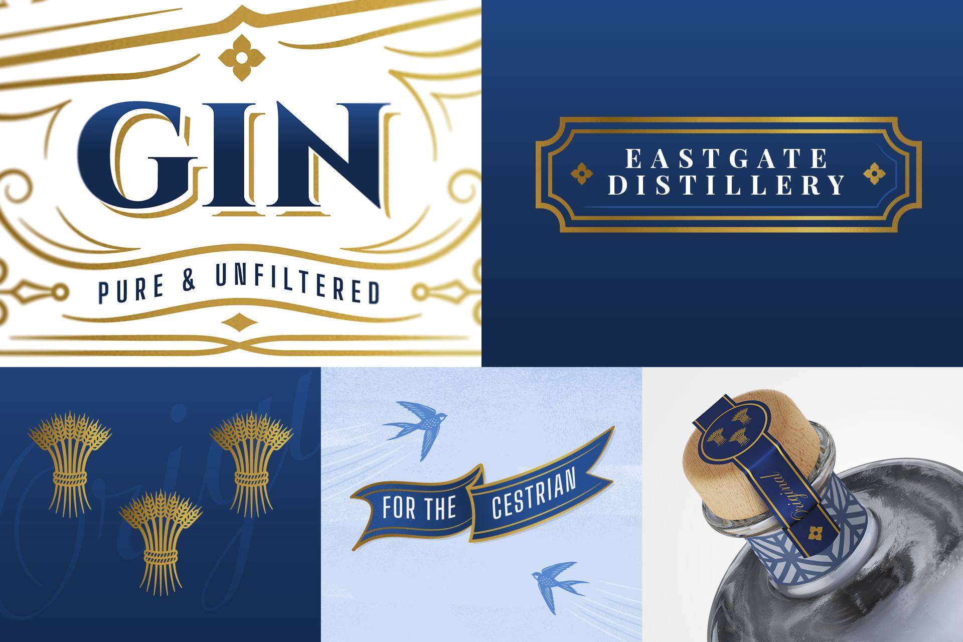 The Chester Gin Bottle Showcases Iconic Tudor Design Elements